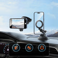 Magnetic Car Phone Holder — 360° Rotation, Strong Suction Mount