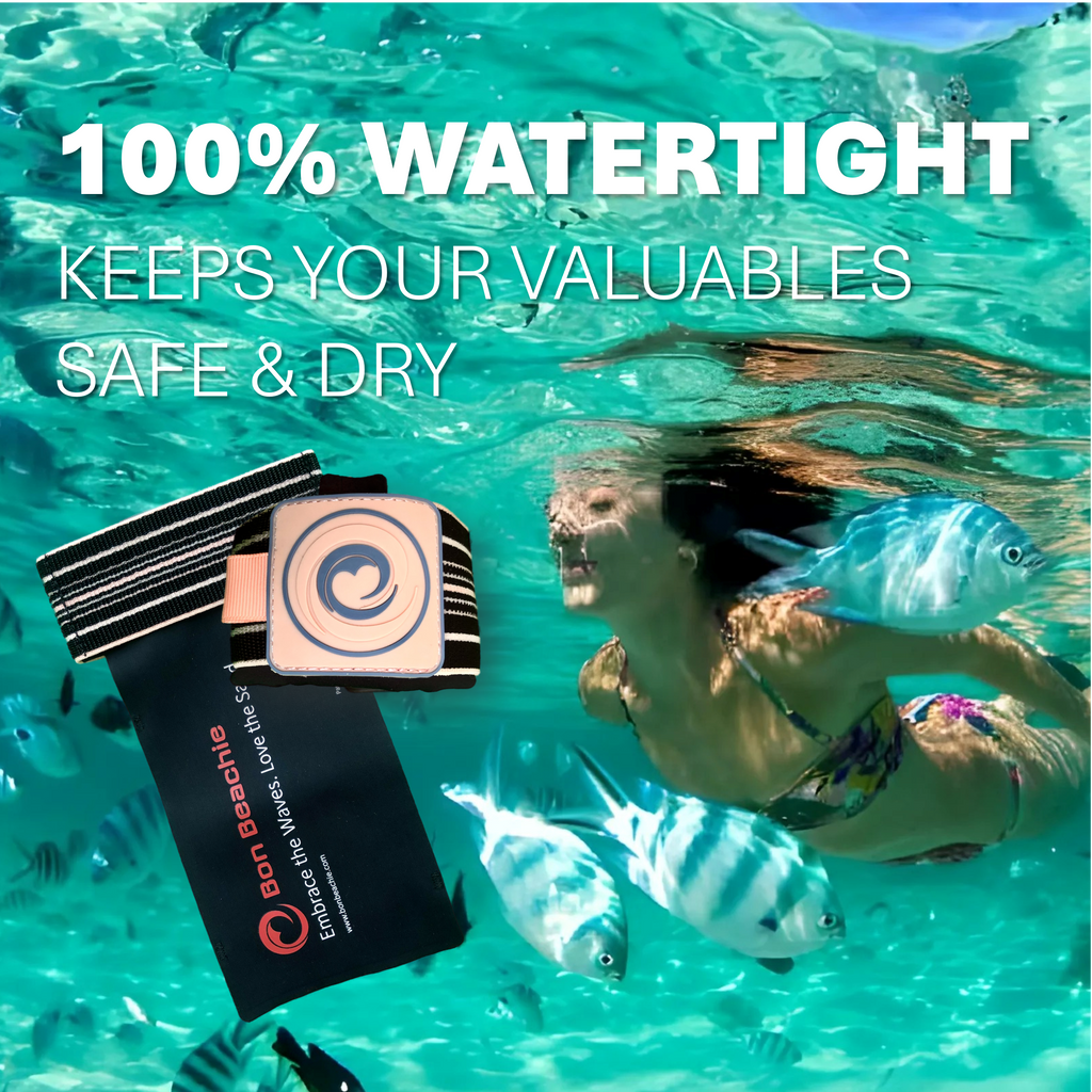 Waterproof Wristband Phone Pouch — Running, Swimming & Travel
